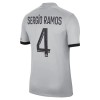 Paris Saint-Germain Sergio Ramos 4 Gostujući Nogometni Dresovi 2022-23 Paris Saint-Germain Sergio Ramos 4 Gostujući Nogometni Dresovi 2022-23